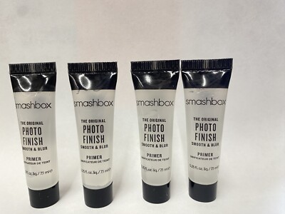 6 Pack Smashbox Photo Finish smooth & blur oil free primer .25oz  New 