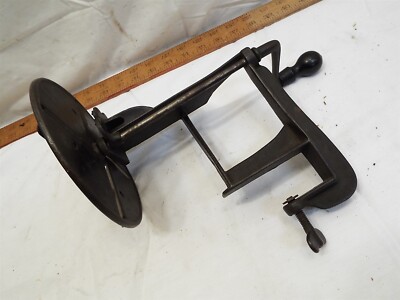 Antique Vegetable/Meat Slicer Kitchen Cutter Veggie Tool Mill Cast Iron Cutter