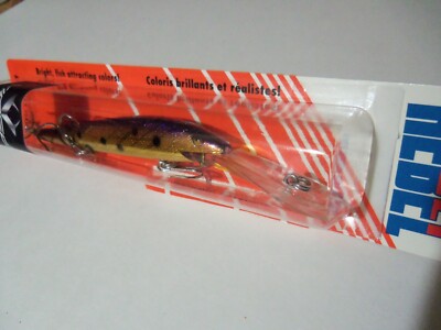 1 Rebel DJ20 Spoonbill Minnow Lure VIPER Custom Purple Gobi NIP