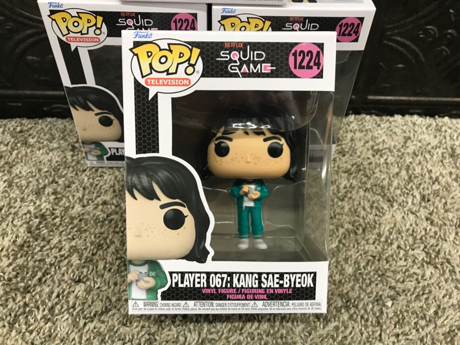 Funko Pop! Squid Game Kang Sae-byeok Player 067 Pop #1224 | eBay