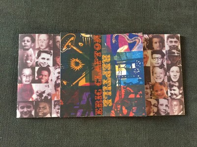 ERIC CLAPTON Reptile CD RARE Promo Package NEW Fold Out w/photos CLAPTON FANS!!