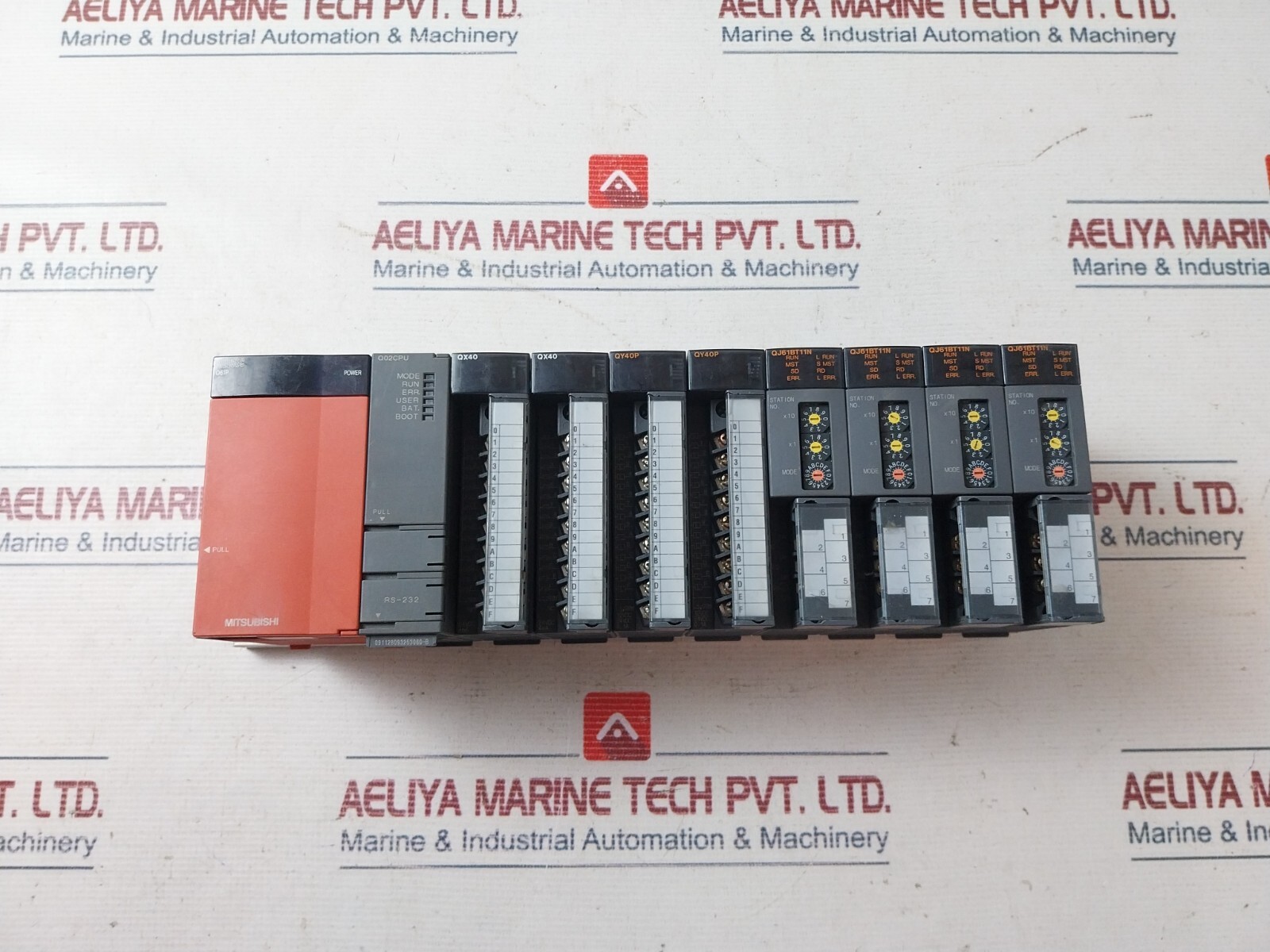 Mitsubishi Electric Q61P,Q02CPU,QX40,QY40P,QJ61BT11N,Q38B Mitsubishi Electric Q61P,Q02CPU,QX40,QY40P,QJ61BT11N,Q38B