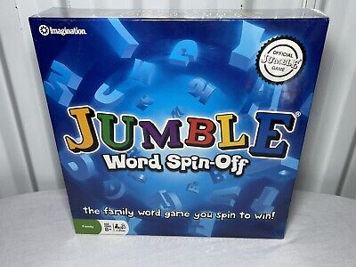 Jumble Word Spin Off Board Game by Imagination - NEW SEALED