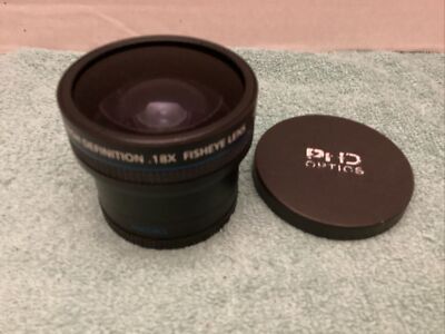 PHD OPTICS PRO 58mm High Definition .18X FISHEYE LENS #1090315