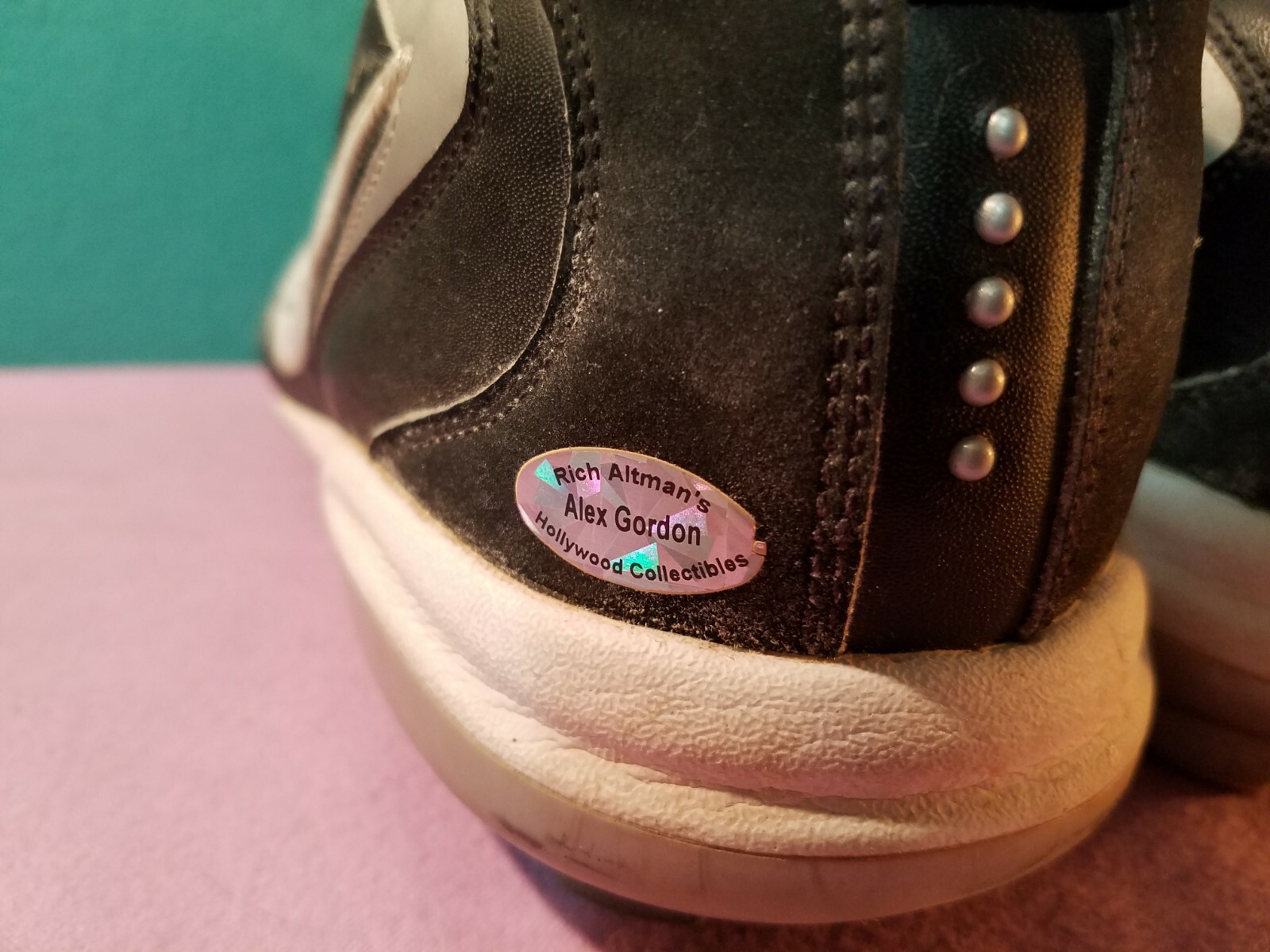 Alex Gordon GU Game Used Signed Cleats Kansas City Royals KC Black Nike's