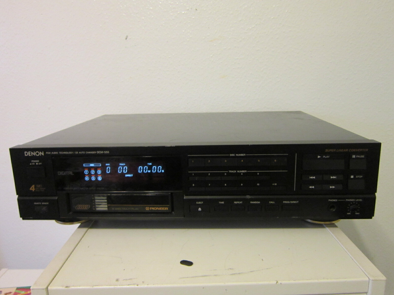 Denon CD Auto Changer Player DCM-555 for Repair/Parts | eBay