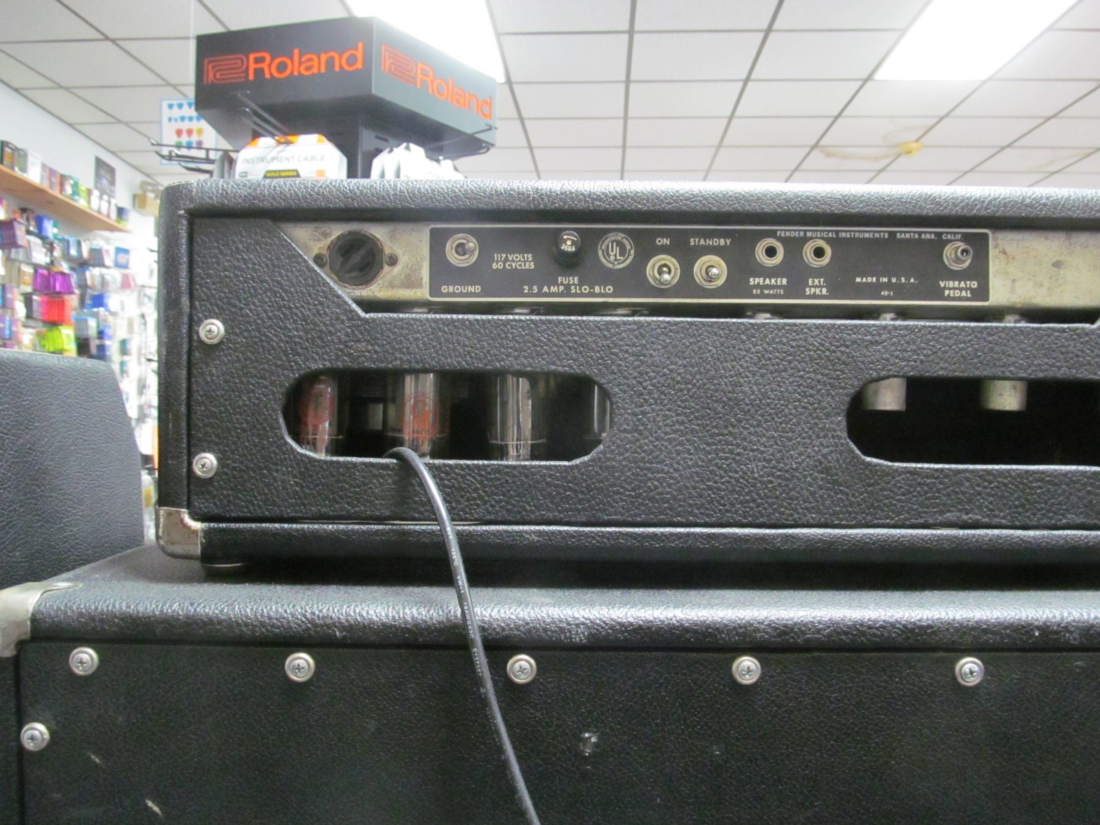 Fender 1967 Dual Showman Guitar Amplifier Head
