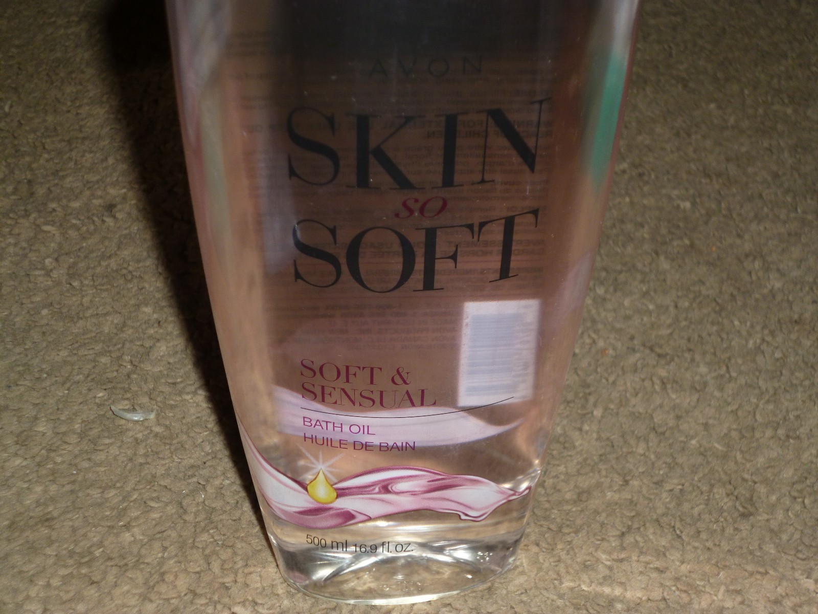 1 - Avon Skin So Soft 16.9 Soft and Sensual Bath Oil - 1 bottle