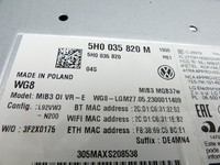 VW Golf 8 VIII 19-24 Navigationssystem Navi VW Golf 8 VIII 19-24 14.08.2023 5H0035820R 5H0035820M gebraucht Vorschau 5