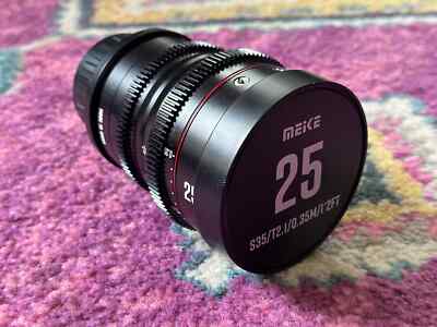 Meike 25mm T2.1 Super35 Prime Cine Lens (PL Mount)