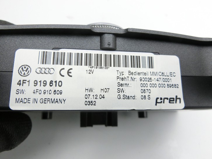 unità di comando Navi MMI per Audi A6 4F C6 05-08 - Bild 4