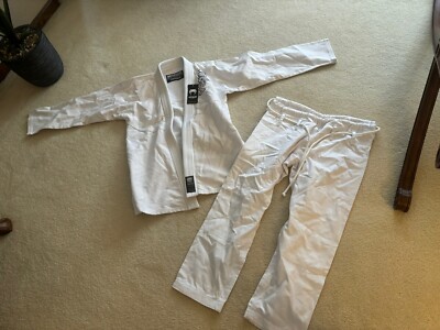 Venum Contender 2.0 Brazilian Jiu-Jitsu Gi White Top & Bottom Set A2.5 NEW