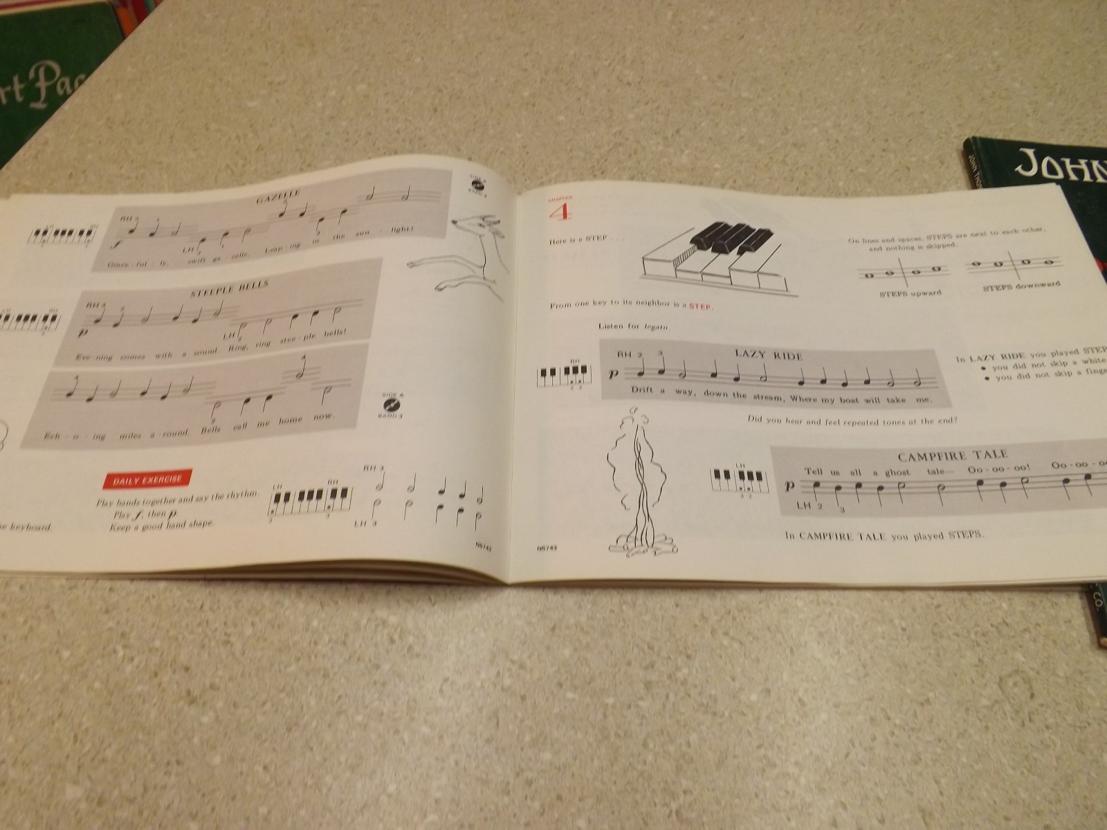 Lot 2 John Thompson's Adult Piano Course Book 1 Beginner Music Lessons Book + 1