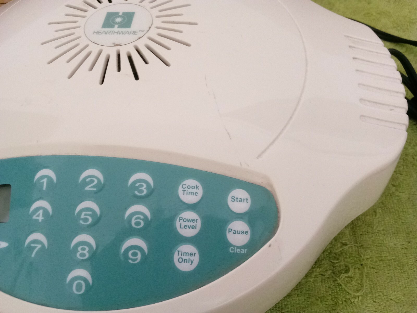 Nuwave Oven Power Head Motor Replacement Part Model 203031-White Works