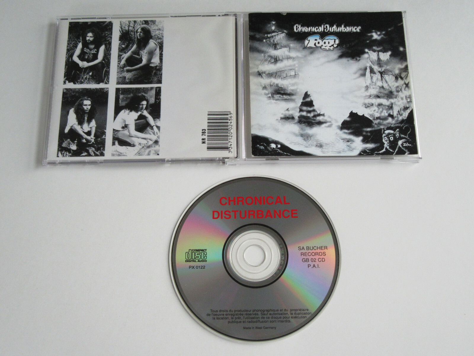 CHRONICAL DISTURBANCE Foggy Creek 1990 THRASH MEGA RARE CD