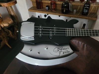 フォークギター Custom Gene Simmons Guitar 4 Strings Bass Axe Signiture Rock