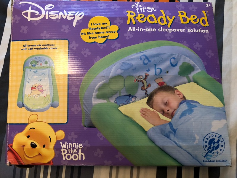inflatable baby cot