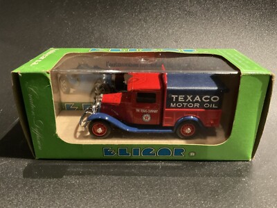 Eligor Texaco Ford V8 Pick-Up Baché Motor Oil 1/43 Scale Diecast Model 1069 NIB