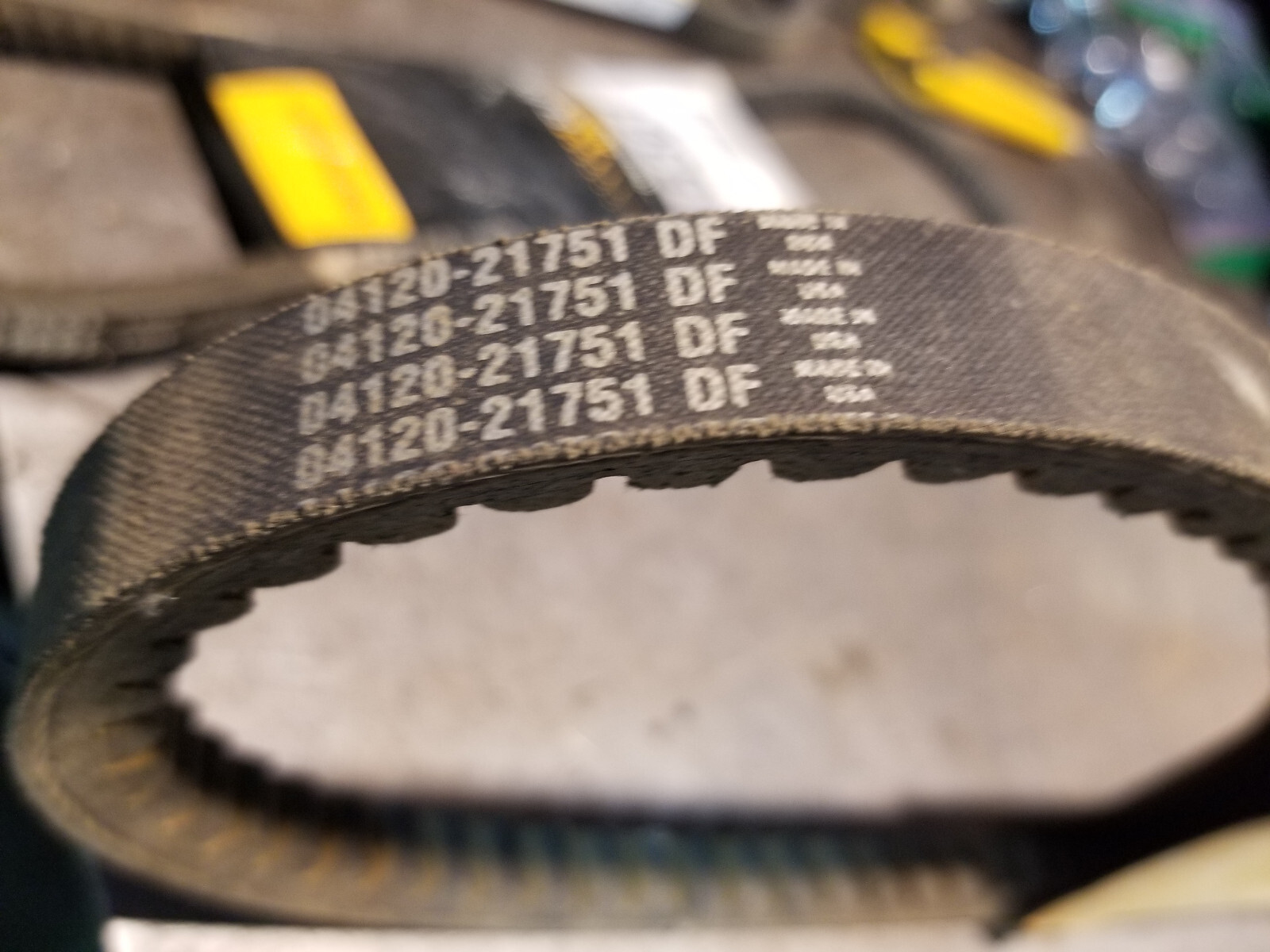 04120-21751 KOMATSU BELT - Picture 3 of 3