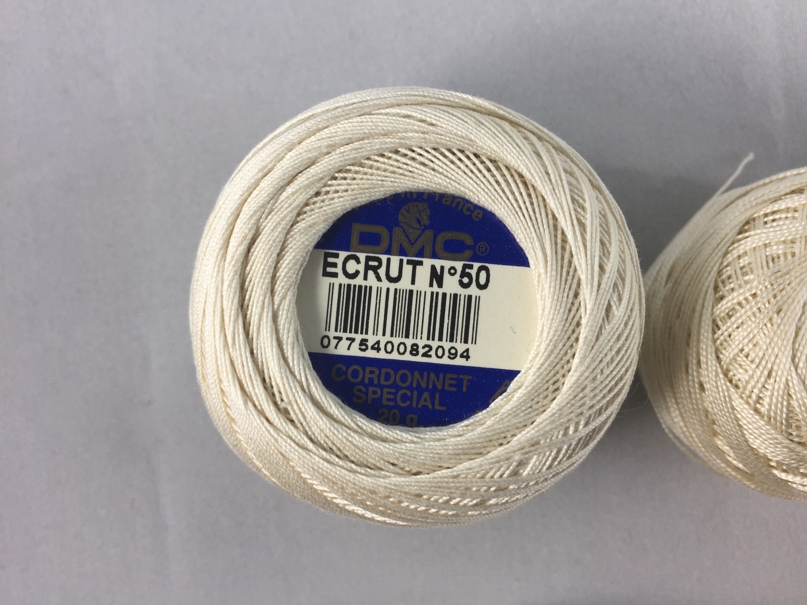 Lot of 8 DMC Perle Cotton Size 12 and Size 8 and Ecru N50 thread floss crochet