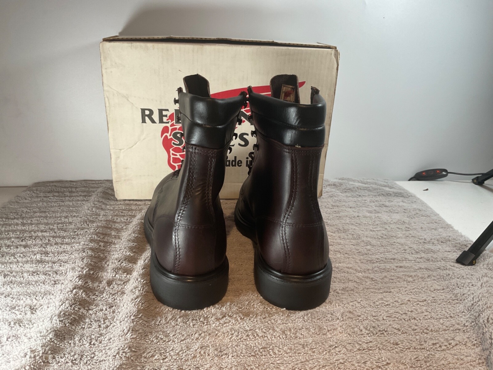 Pre-owned Red Wing Shoes Vintage Brown Red Wing Steel Toe Boots 2204 Multiple Sizes