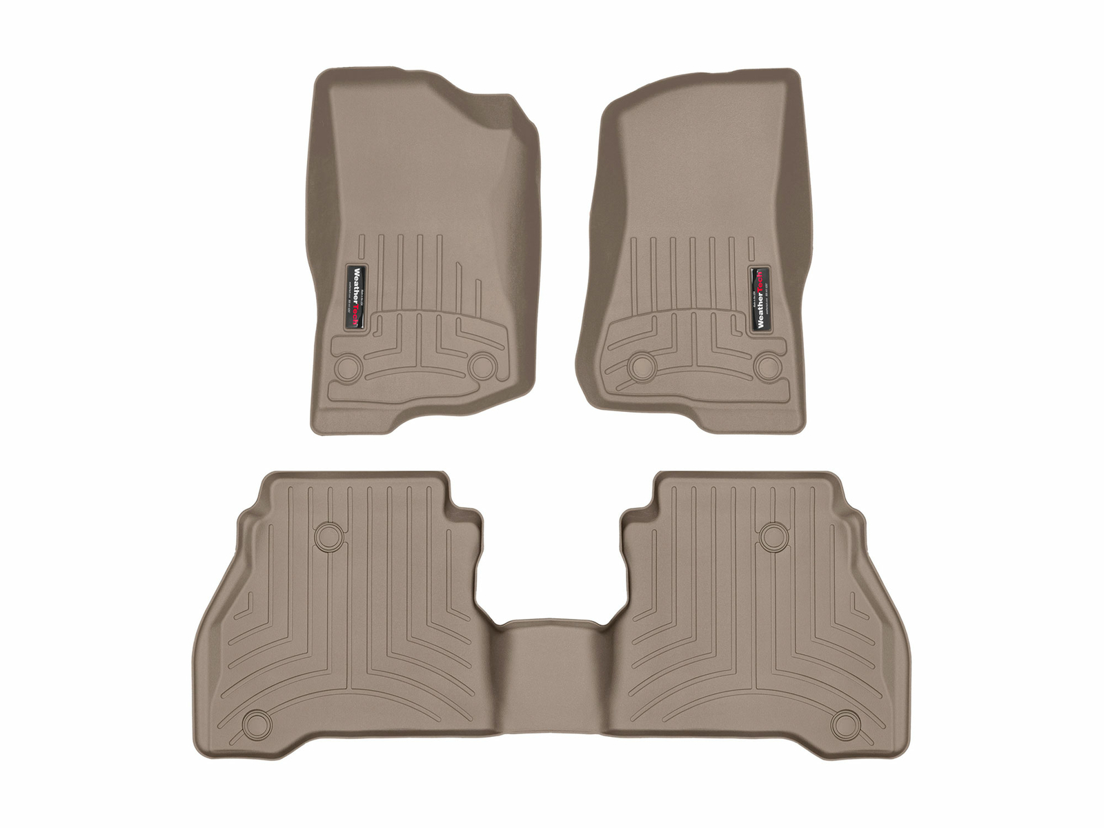 WeatherTech FloorLiner Mat for 20202021 Ford Explorer 1st & 2nd Row in Tan eBay