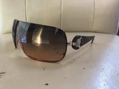 NEW Versace 2174 Sunglasses 1252T3 Gold 100/% AUTHENTIC