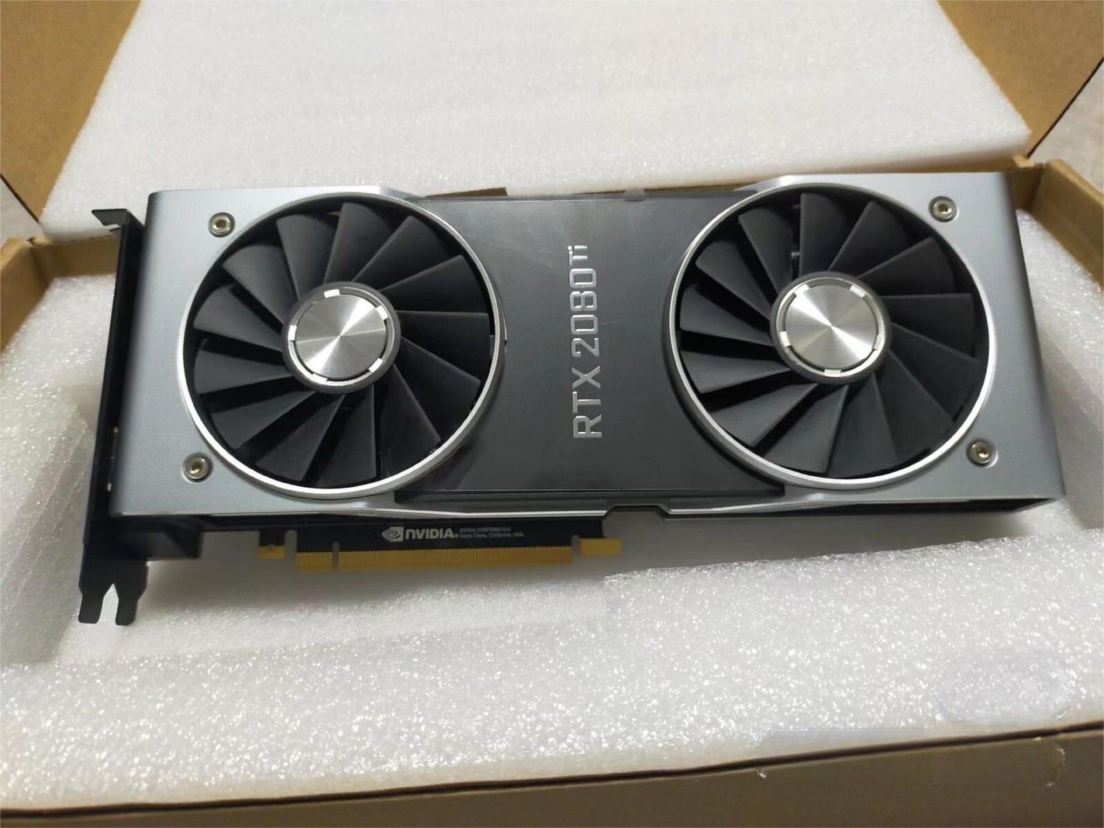 Nvidia RTX 2080 Ti 11GB GDDR6 Graphics Card 900-1G150-2530 Nvidia RTX 2080 Ti 11GB GDDR6 Graphics Card 900-1G150-2530