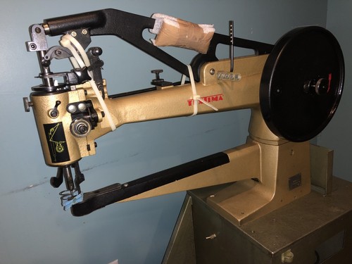 claes 30 Class Long Arm Patcher Shoe Repair Sewing Machine Hockey Leather Work