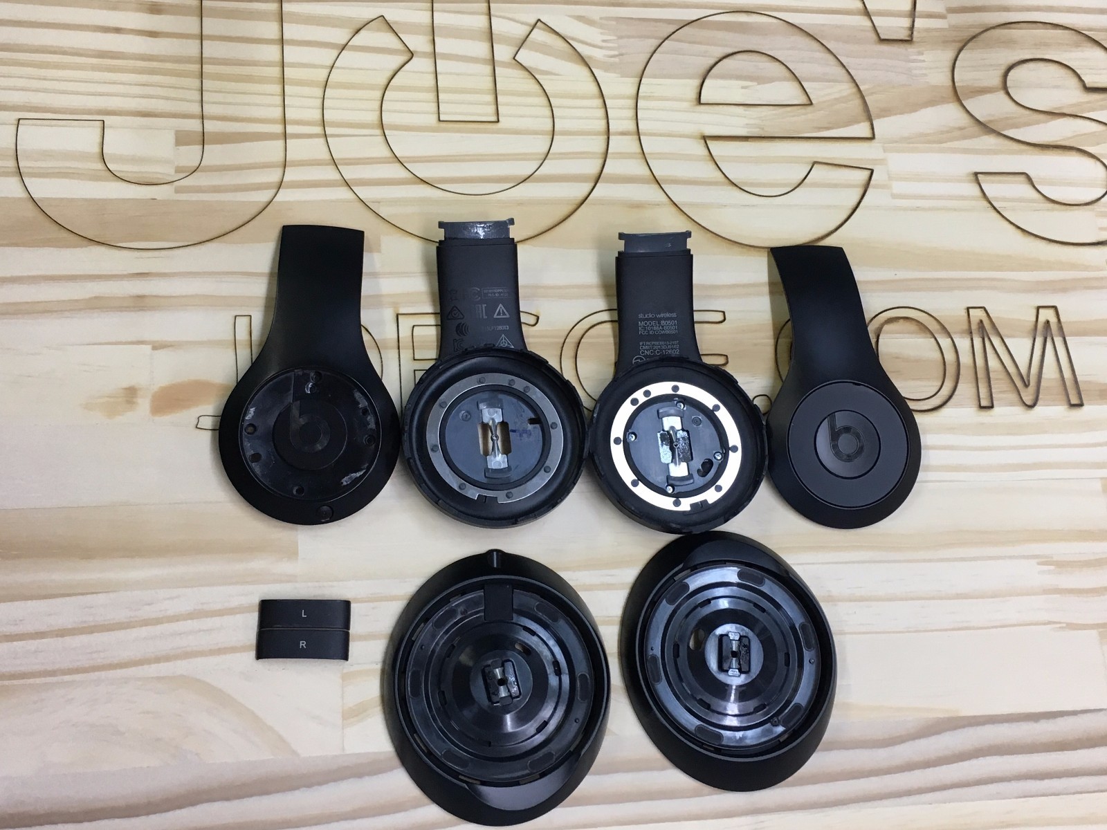 Beats By Dre Wireless Headphones Matte Black Parts Panels