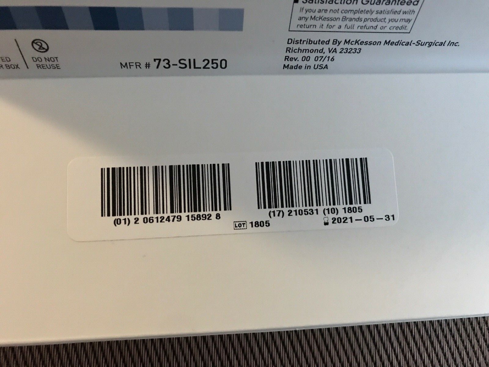 MCKESSON CHEMICAL INDICATOR STRIPS 250/BOX  STEAM STERILIZER PROCESSES