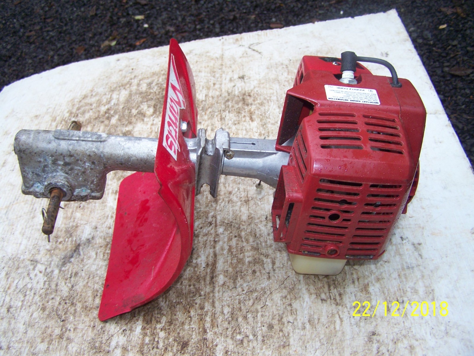 Nice Looking Mantis SV-5V/2  Garden Tiller Engine & Transmission