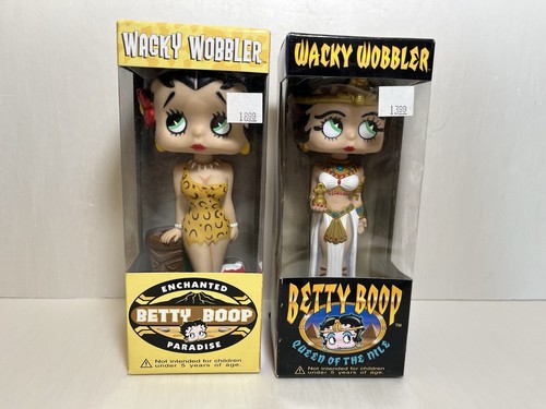 2 FUNKO BETTY BOOP Wacky Wobblers - Enchanted Paradise