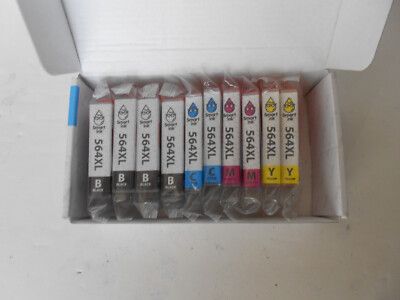 10-Pack Smart Ink HP-Compatible Ink Cartridges for HP 564XL Photosmart FreeShip