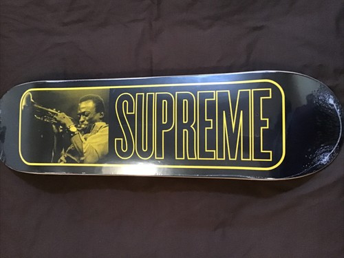 SUPREME スケートボードデッキ　Miles Davis 8.5 Supreme Miles Davis Skateboard (SS21) - $60