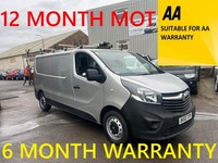 2018 Vauxhall Vivaro 2900 1.6CDTI 95PS H1 Van [Start Stop] PANEL VAN Diesel Manu