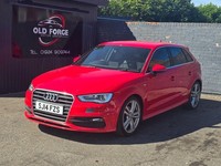 2014 Audi A3 1.4 TFSI S line Sportback Euro 5 (s/s) 5dr HATCHBACK Petrol Manual