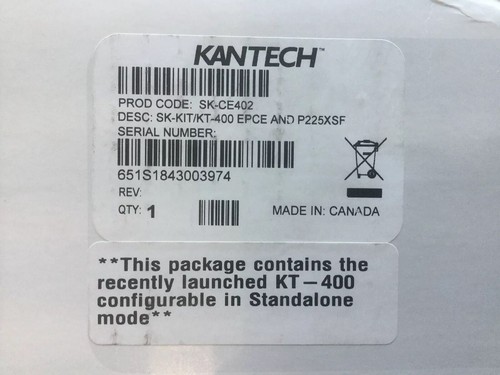 New, Fresh Stock - KANTECH SK-CE402 - 4 Door Starter Access Control Kit - KT-400