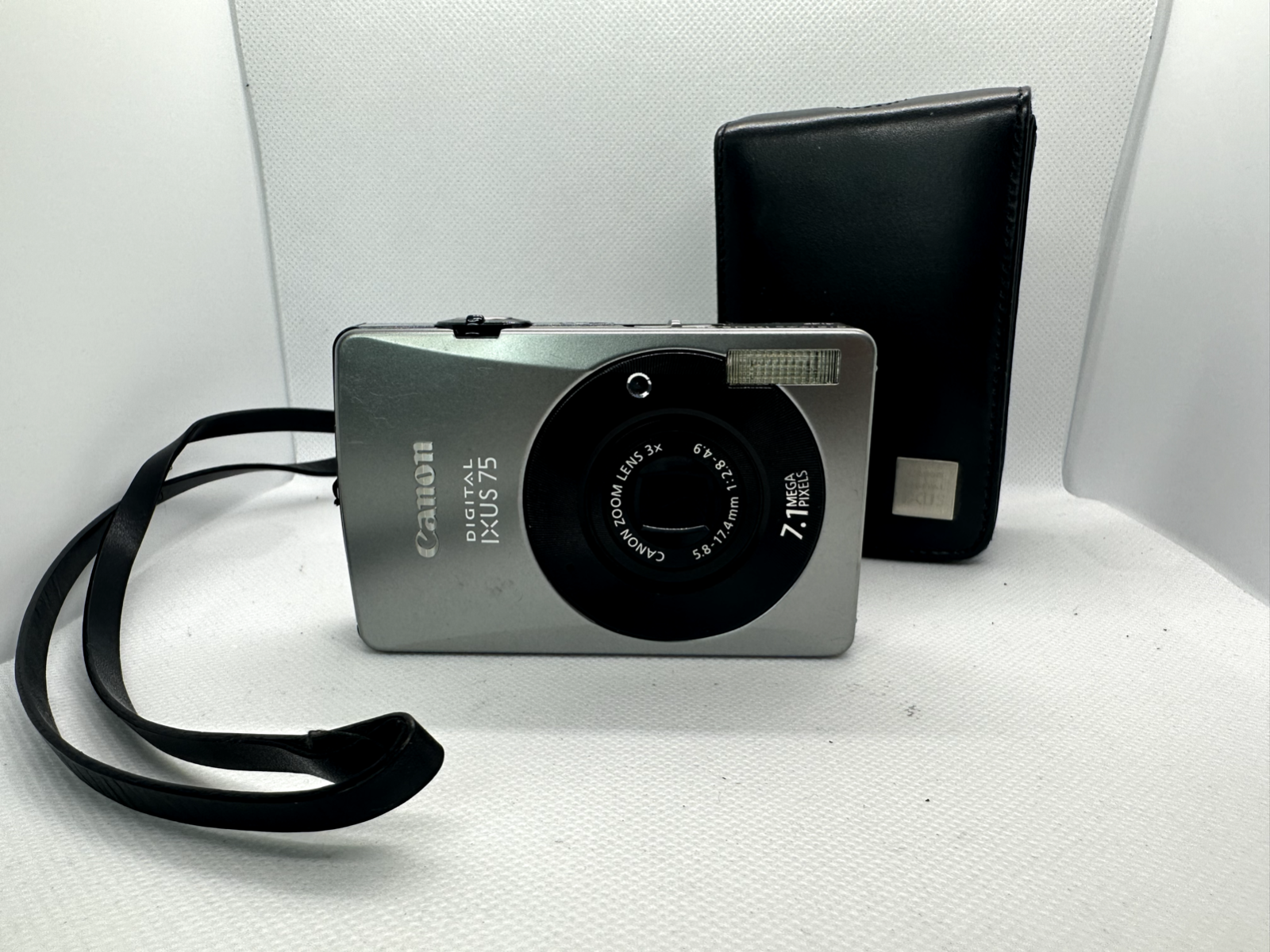 Canon Digital IXUS 75 7.0MP Digital Camera - Gray | eBay