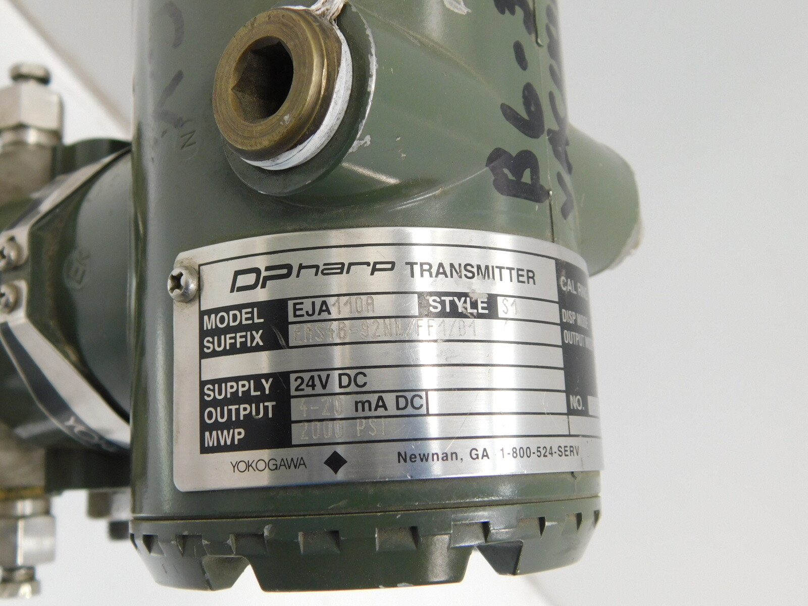 Yokogawa DP Harp EJA 440A Pressure Transmitter 2000 psi (C14-868)