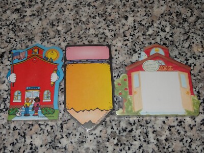 Carson-Dellosa Schoolhouse & Pencil Mini Note Pads &Schoolhouse Self Stick Notes