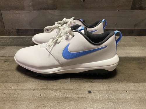 Nike Roshe G Tour Golf Shoes AR5579 105 White/Blue New Men's