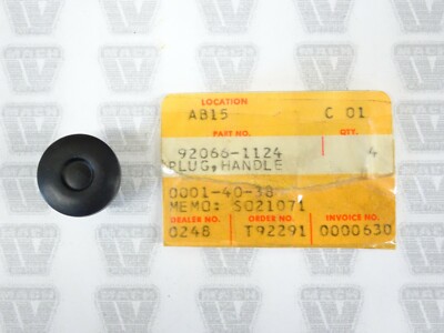 Kawasaki NOS NEW 92066-1124 Handle Plug ZG ZN ZX ZG1000