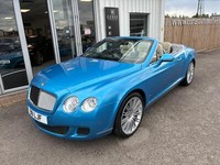 Bentley Continental 6.0 W12 GTC Speed Auto 4WD Euro 4 2dr Petrol Automatic