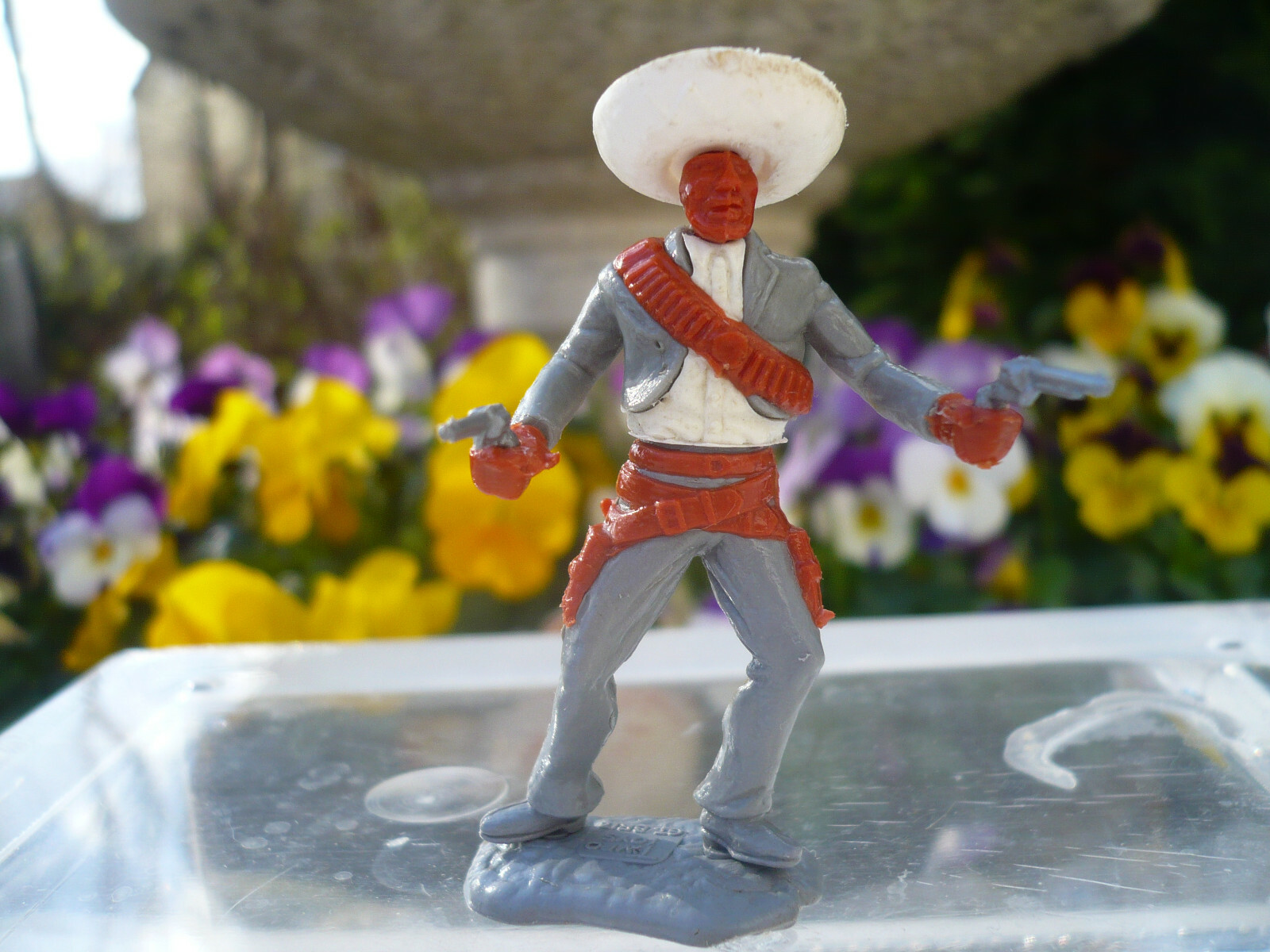 Timpo Toys Mexikaner mit seltener OBERTEIL VARIANTE