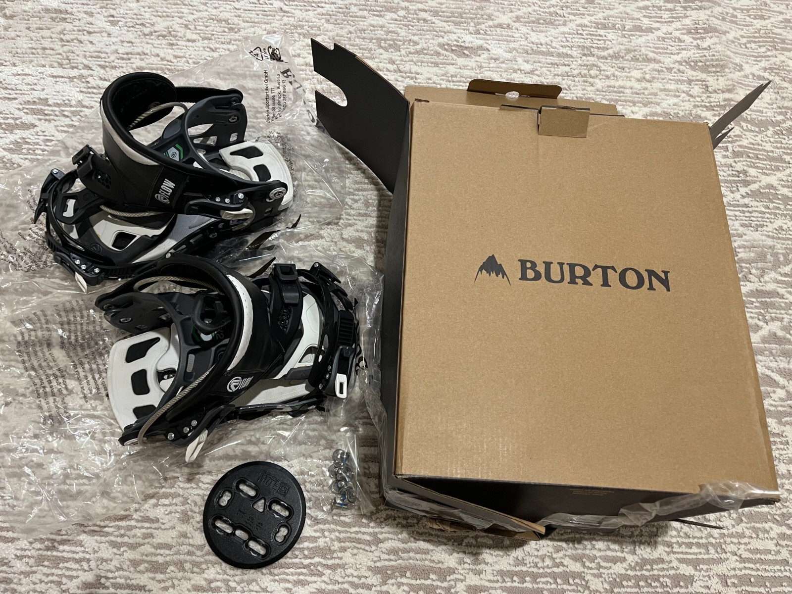 スノーボード Flow NX2 snowboard bindings, XL size flow-bindings-flow-bindings-