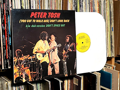 PETER TOSH ''Walk And Don't Look Back DUB'' 1978 Rolling Stones 12'' (1-day ship/EX