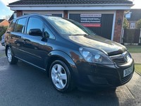 2012 Vauxhall Zafira 1.6i [115] Exclusiv 5dr LOW MILES 7 SEATER! VERY TIDY CONDI