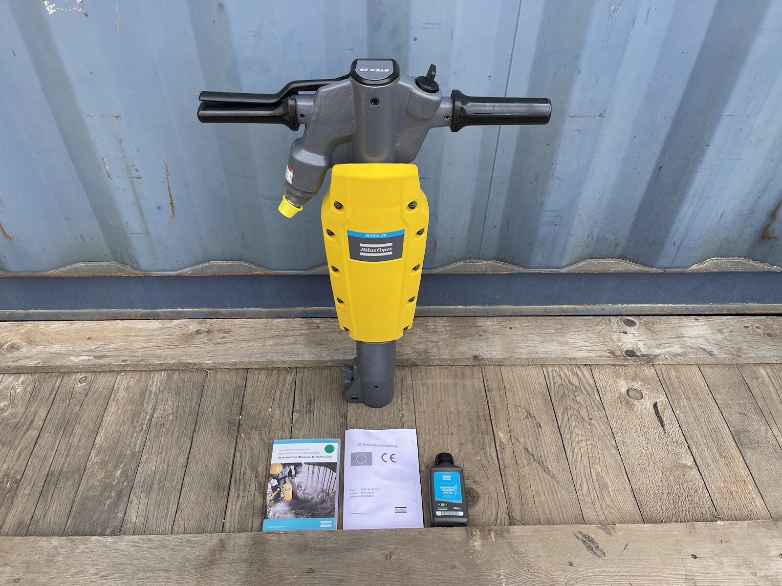 Atlas Copco RTEX 25 Pneumatic Breaker 1x 4-1/4