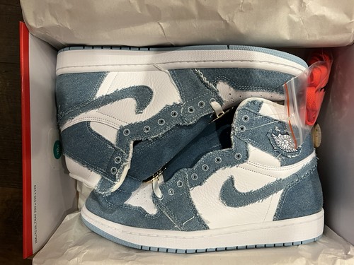Pre-owned Jordan Size 11 (men's 9.5) -  1 High Og Denim 2022 In Multicolor
